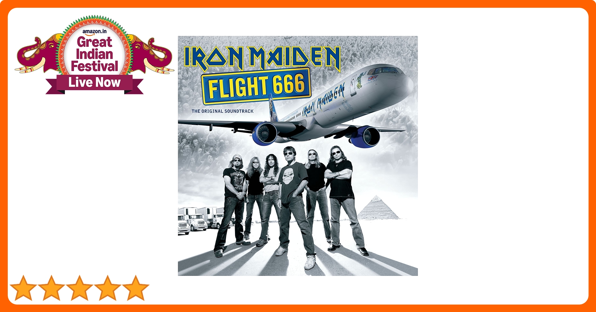 Iron Maiden Flight 666 サイン入り CD Iron Maiden Flight 666 サイン入り CD IRON MAIDEN - Flight